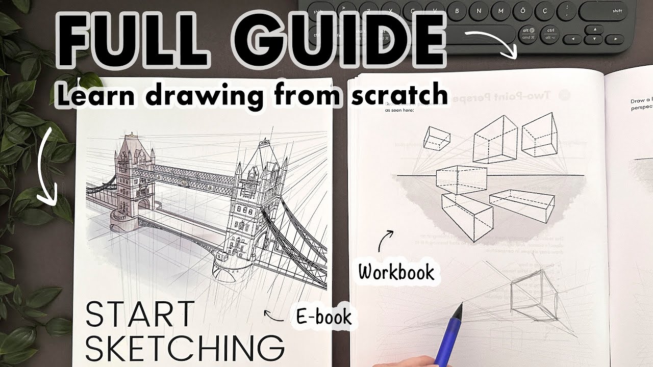 START SKETCHING - 5 steps to finally learn HOW TO DRAW - YouTube