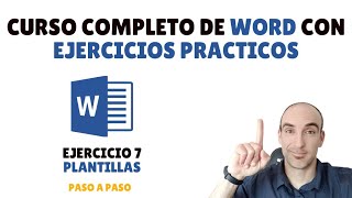 Word COMPLETO con EJERCICIOS PRACTICOS - Plantillas 📘