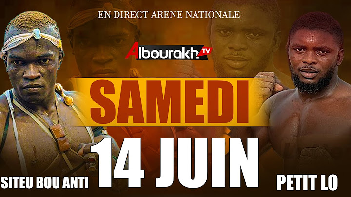 Direct Petit Lô vs Siteu bou Anti : l'Arène nationale abrite le choc de titans