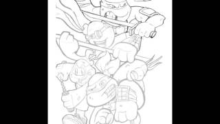 Teenage Mutant Ninja Turtles (Final Lines) - Procreate Demo screenshot 3