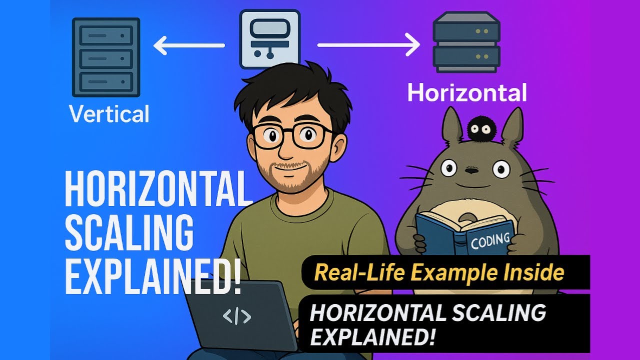 Horizontal Scaling Explained with Real-Life Analogy | System Design ...