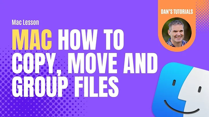 Copying, Moving, and Grouping Files in macOS Mojave