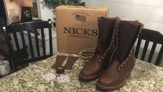 Nicks Boots Review of 1964 Brown Leather Packer Boot