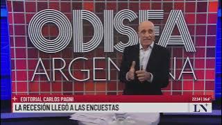 La recesi贸n lleg贸 a las encuestas. El editorial de Carlos Pagni