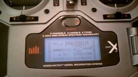 Spektrum Dx6i back light timer