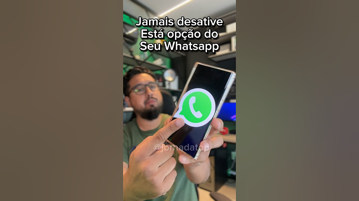 Jamais desative isso no teu Whatsapp #whatsapp #dicas #tecnologia #tutorial #celular