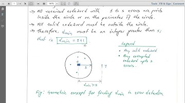 Lesson 6.2 - Minimum Hamming Distance for Error Detection & Correction