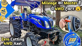 50Hp 4Wd Tractor With Big Tyres 15.9.28 New Holland 3600-2 Excel 4Wd