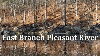 Underwater Drone Footage East Branch of the Pleasant River