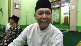 ucapan dari ketua dkm masjid Al Mujahidin komplek permata serang RW. 17
