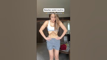 A full routine of my stomach vacuum💙Give this a save and practice✨✨