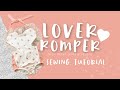 Sew with me  lover romper  by retro sparkle designs