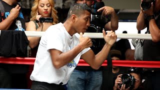 Chocolatito Gonzalez vs. McWilliams Arroyo Video- Chocolatito's COMPLETE media workout