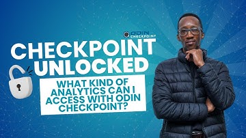 What kind of analytics can I access with ODIN Checkpoint?