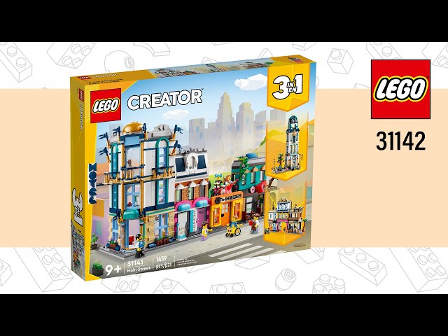 LEGO 31141 Creator 3 in 1 Main Street