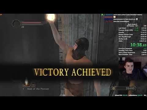 DS2 All Bosses Speedrun in 2:12:50 (World Record) 