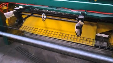 The video for the cutting mesh machine