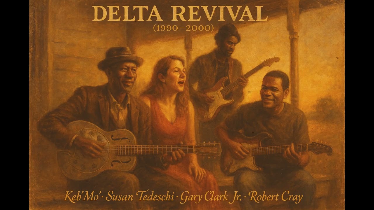 Delta Revival 1990–2000 Lost Recordings – Keb’ Mo’, Susan Tedeschi, Gary Clark Jr & Robert Cray auf YouTube ansehen Delta Revival 1990–2000 Lost Recordings – Keb’ Mo’, Susan Tedeschi, Gary Clark Jr & Robert Cray auf YouTube ansehen