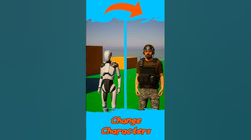 Change character in Unity  #unity3d #gamedev #character