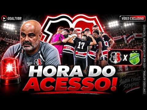 🚨 HORA DA VERDADE! SANTA CRUZ MILIONÁRIO e SÉRIE B cada vez mais REAL!