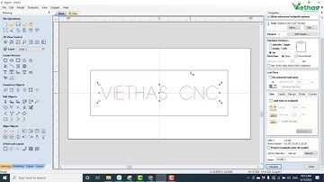 Hướng dẫn tạo file khắc 2D Aspire P2