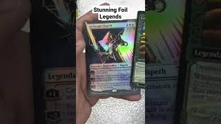 stunning Foil Borderless Planeswalker #magicthegathering #collectorbooster #marchofthemachine #mtg