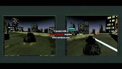 ROBOT KAMPEN (ROBOT RAGE) BATTLE FROM BOTH PLAYER VIEW