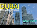 Dubai Marina 1pm walk: &quot;NO&quot; earthquake, tsunami, hurricane, typhoon, forest fire (01.19.&#39;24: 4K-UHD)