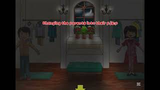 𝓝𝓲𝓰𝓱𝓽𝓲𝓶𝓮 𝓻𝓸𝓾𝓽𝓲𝓷𝓮☆ (my first playhome vid😭✨) -READ DESC- screenshot 3