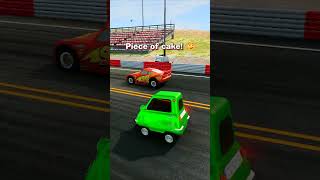 Peel P50 Vs Mcqueen In Beamng Drive 