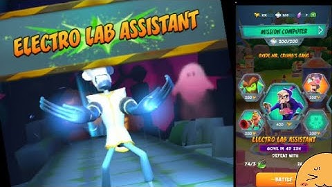 Crash Bandicoot: On the Run! ELECTRO LAB ASSISTANT