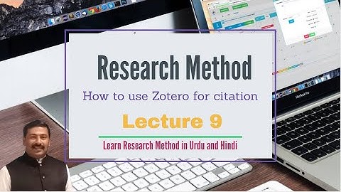 How to do referencing and citation in the paper (Lecture # 9)