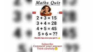 Maths Test Puzzle. #livestream #math #iqtest #test