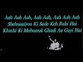 Dulhe ka sehra full lyrics with sargam by SHA