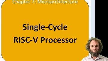 DDCA Ch7 - Part 2: RISC-V Single-Cycle Processor Datapath: lw