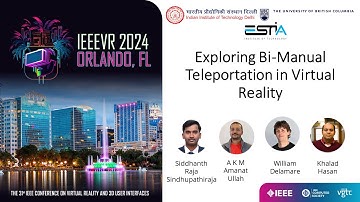 Full Presentation: Exploring Bi-Manual Teleportation in Virtual Reality [IEEEVR 2024]