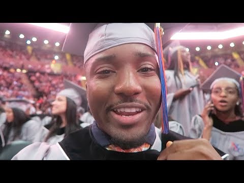 First Time GRADUATING COLLEGE at NASSAU COLISEUM (30k SUBS Same Day)