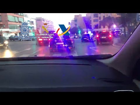 Acción Policía Nacional en Marbella contra una organización de narcotraficantes británicos