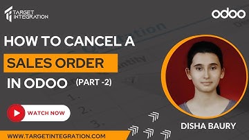 How to cancel sales order in Odoo?
