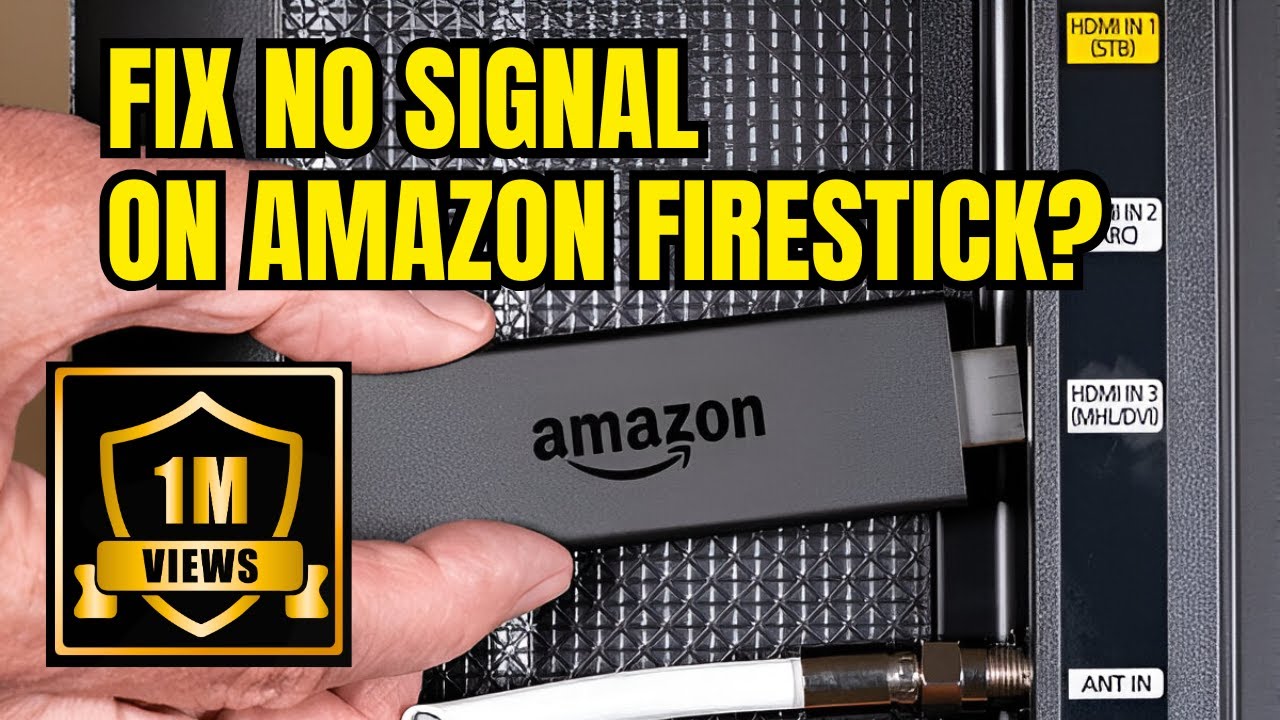 No Signal On Fire TV Stick 4K Max Here s The Fix You Need YouTube