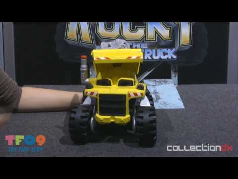 Toy Fair 2009 Mattel: Rocky the Robot Truck