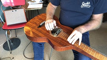 For sale Tom Buchanan Weissenborn style 1  Plugged in demo