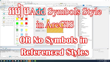 No Symbols in Referenced Styles របៀប Add Symbol Styles in ArcGIS