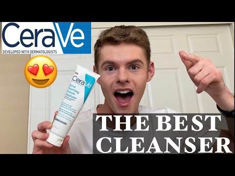 Cerave Acne Foaming Cream Cleanser Review | NEW HOLY GRAIL CLEANSER | Benzoyl Peroxide Wash #Cerave