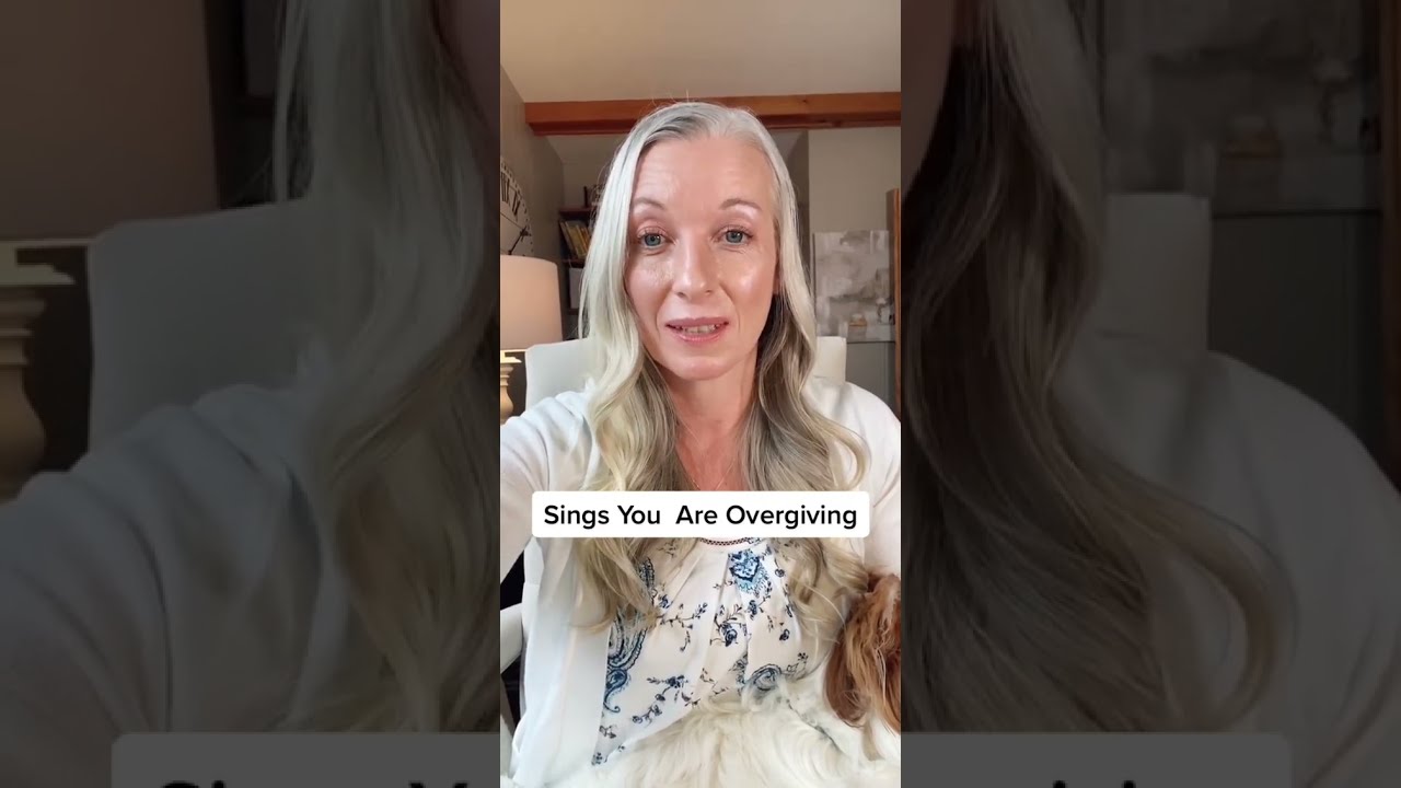 Signs You Are Over Giving. 