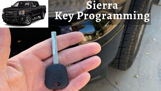 How To Program A GMC Sierra Key 2007 - 2016 DIY Transponder Chip Ignition Tutorial