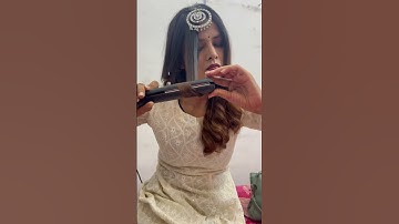 Self ironing curls kaise Kare