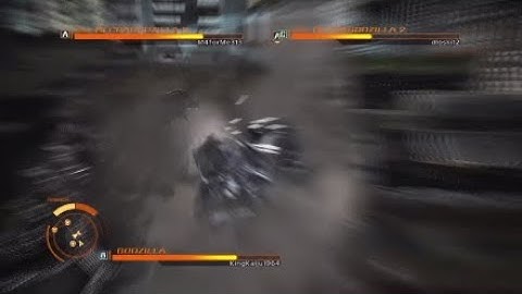 Godzilla PS4 Online Battles: Godzilla vs 2 MechaGodzilla 2