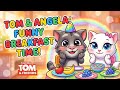 Talking Tom &amp; Angela: Funny Breakfast Time! 🥣 Konuşan Tom ve Angela: Komik Kahvaltı!