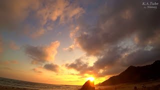 出雲国 日本海岸 稲佐の浜の夕日 8 Jun 17 Sunset Of Inasa No Hama Youtube
